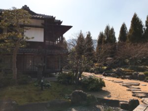 菜香亭の庭